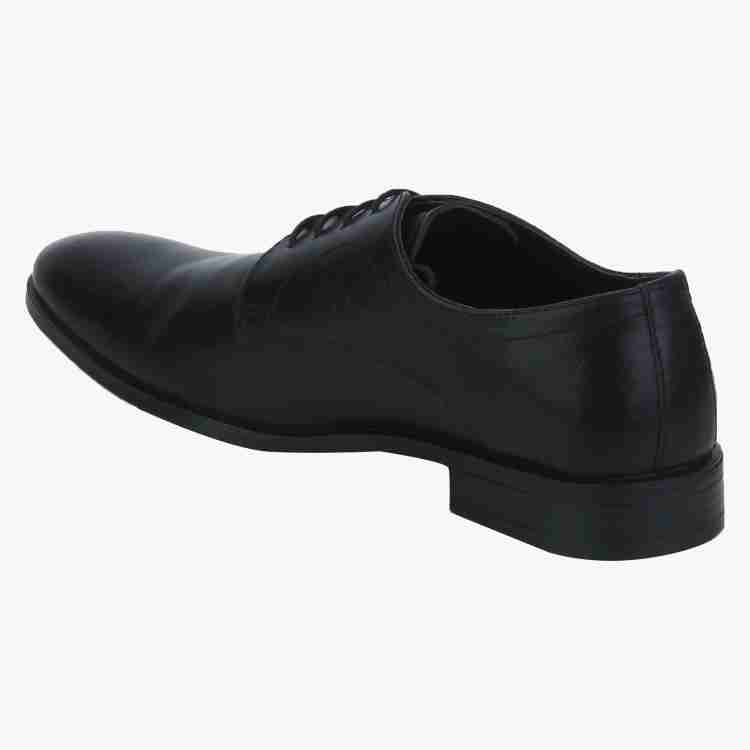 Red tape black formal shoes deals