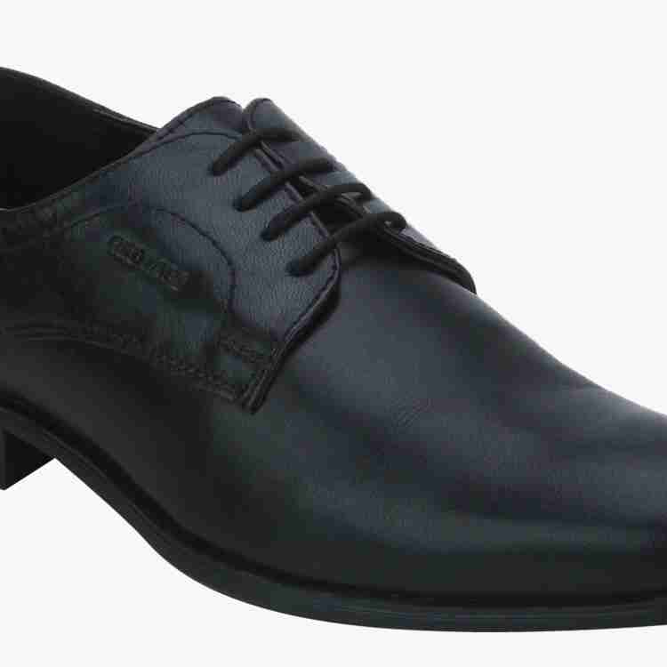 Red tape black sales derby formal shoes