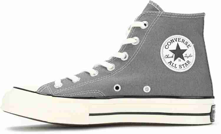 Mens grey high hotsell top converse