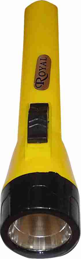Button outlet cell flashlight