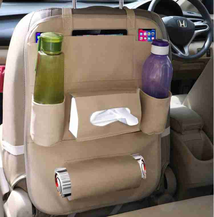 Mocoli Tactical Car Seat Organiser, Backrest Protector with 5 Removable  Pockets, Tactical Car Seat Backrest Organiser, Car Seat Back Bag for Most  Vehicles : : Baby Products