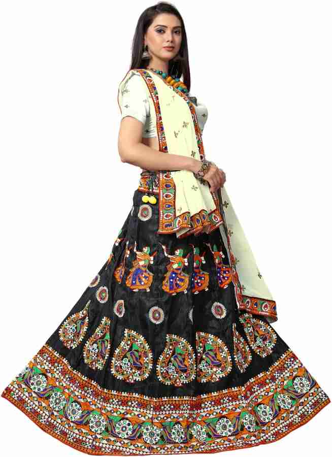 Ethnic Junction Embroidered Semi Stitched Lehenga Choli Buy Ethnic Junction Embroidered Semi Stitched Lehenga Choli Online at Best Prices in India Flipkart