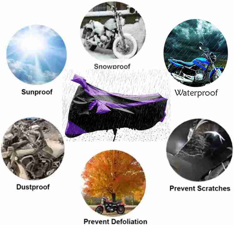 Flipkart SmartBuy Waterproof Two Wheeler Cover for Hero Price in