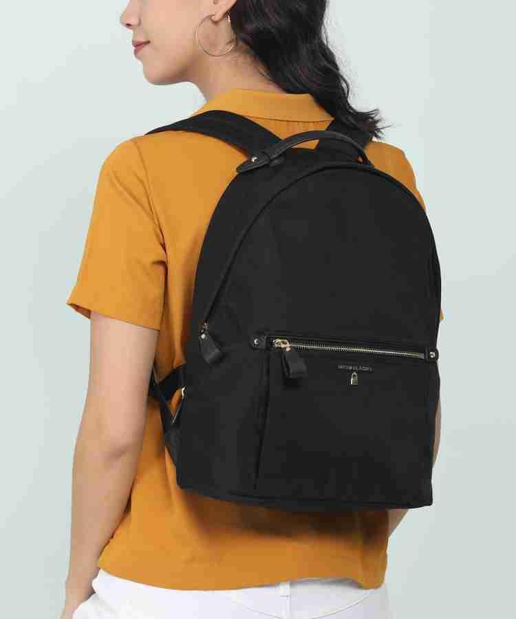 MICHAEL KORS Kelsey backpack 11 L Backpack Black Price in India