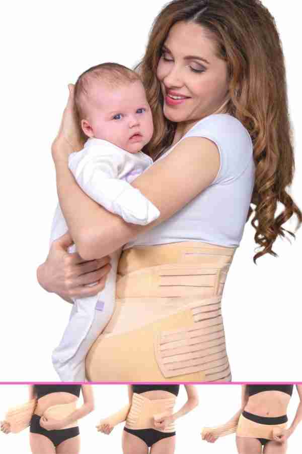 IMPORTIKAAH Postpartum 3-in-1 Girdles Wrap– Waist + Pelvis