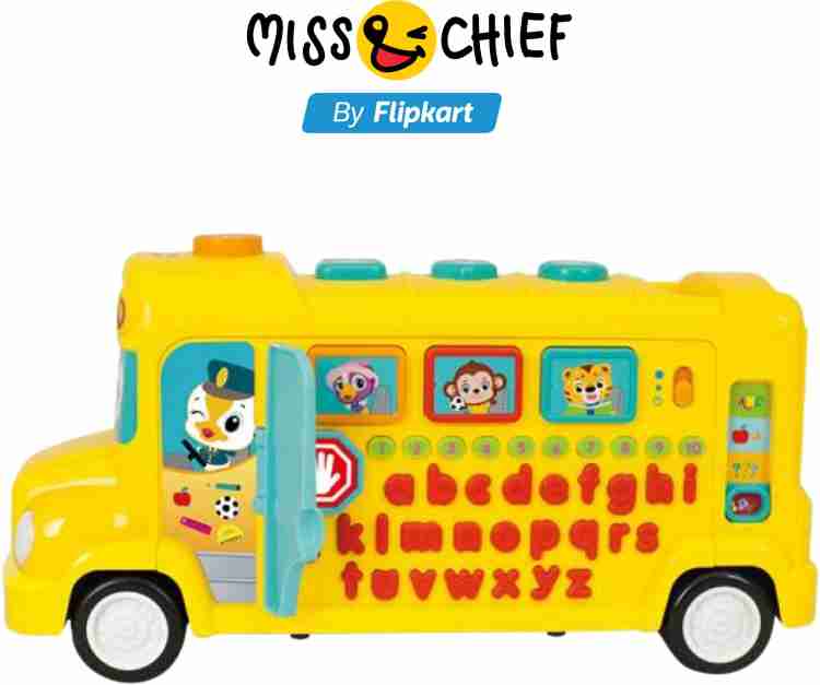 Musical school hot sale bus toy