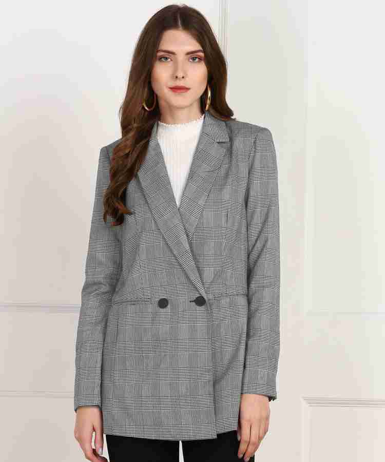 FOREVER 21 Checkered Double Breasted Formal Women Blazer Buy FOREVER 21 Checkered Double Breasted Formal Women Blazer Online at Best Prices in India Flipkart