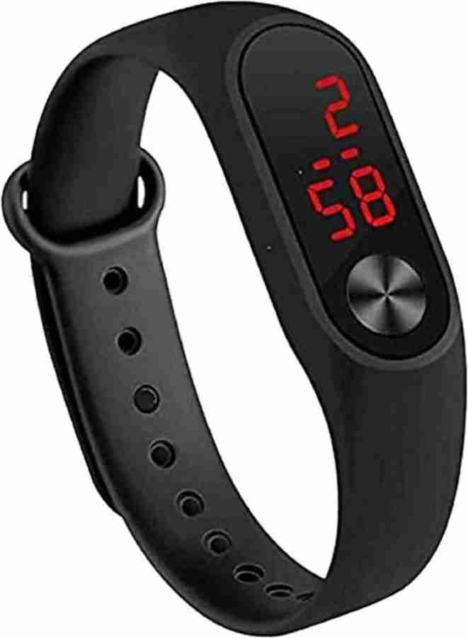 Digital band watch price hot sale