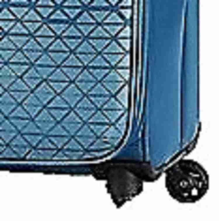 AMERICAN TOURISTER Bradford Spinner Blue Trolley Bag AMT BRADFORD SPINNER79CM BLUE Cabin Suitcase 4 Wheels 22 inch Blue Price in India Flipkart