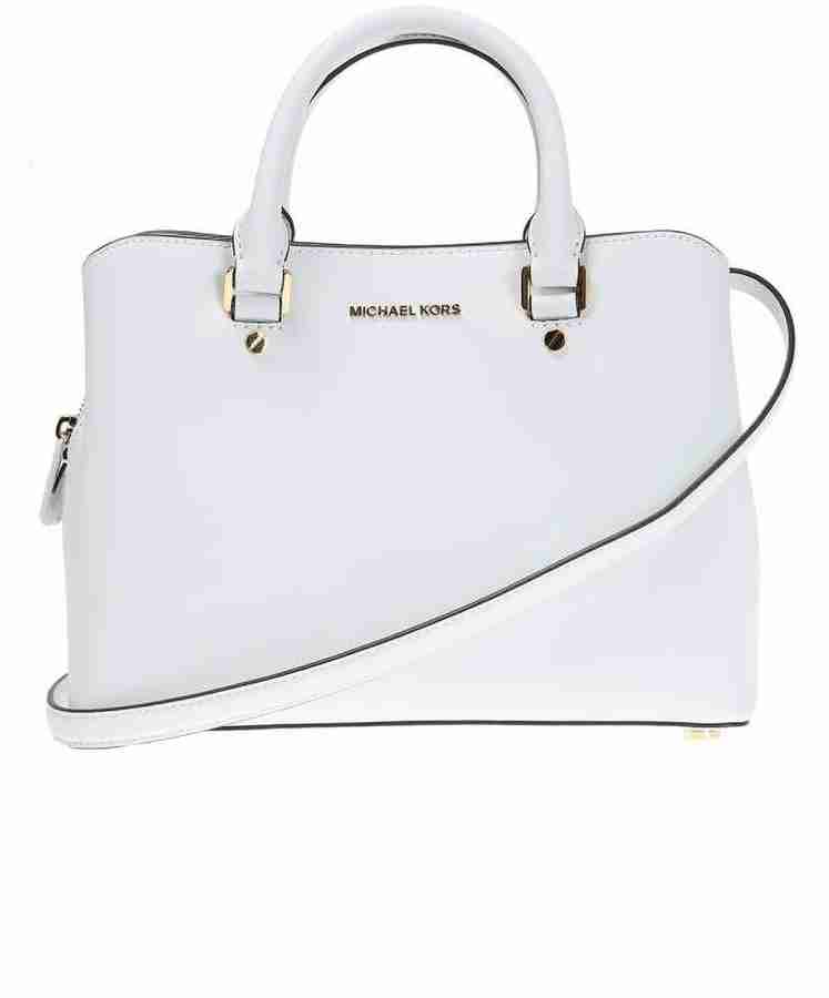 Buy MICHAEL KORS Women White Sling Bag White Online Best Price