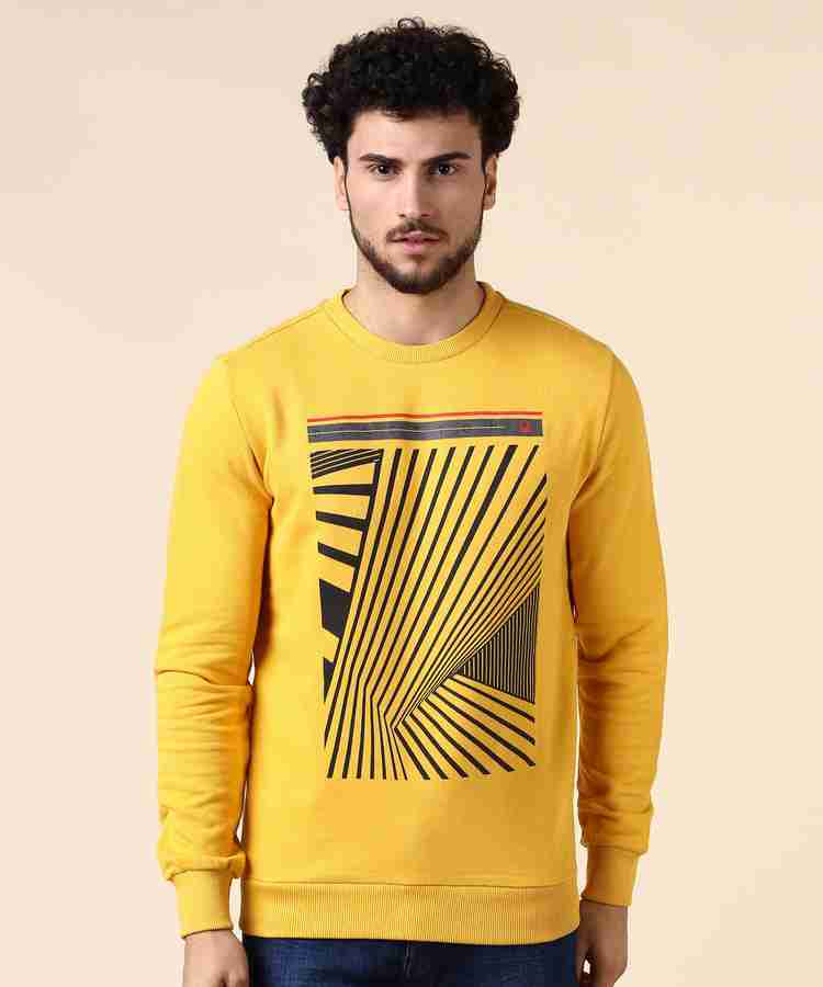 United colors of benetton yellow sweatshirt clearance