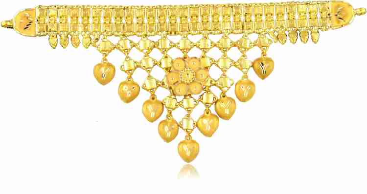 Choker necklace clearance in senco gold