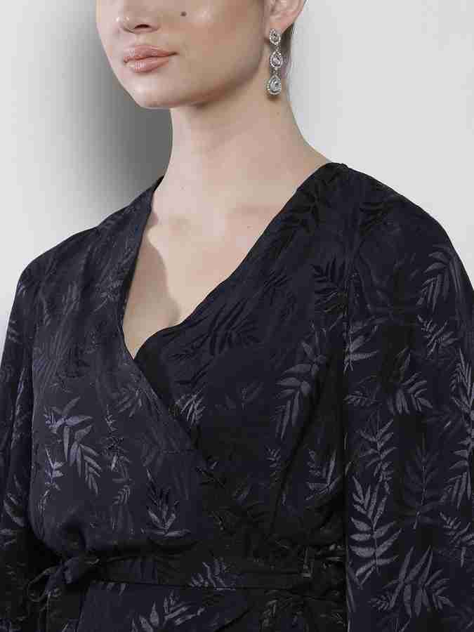 DOROTHY PERKINS Casual Kaftan Sleeve Self Design Women Dark Blue Top Buy DOROTHY PERKINS Casual Kaftan Sleeve Self Design Women Dark Blue Top Online at Best Prices in India Flipkart