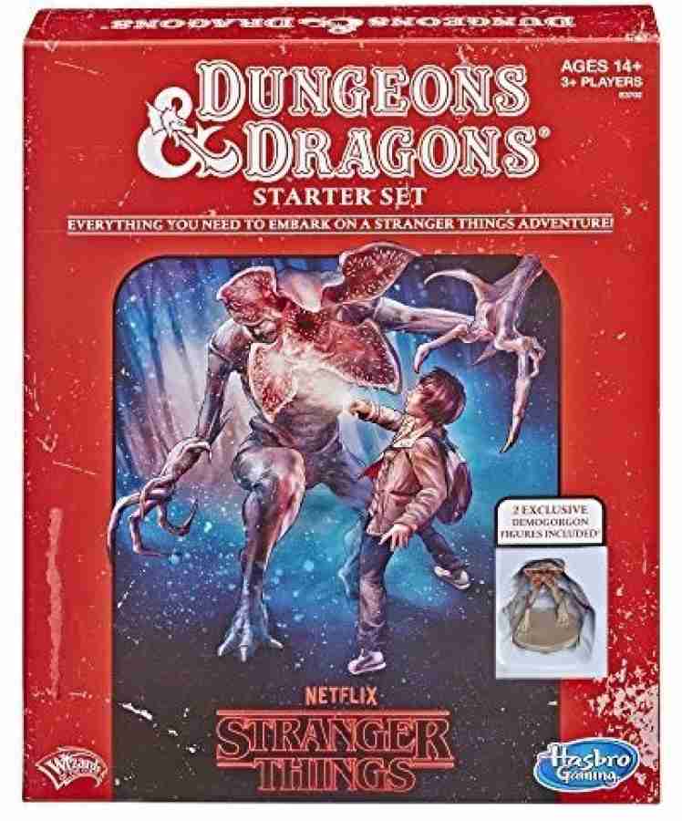 HASBRO GAMING Stranger Things Dungeons Dragons Educational Board