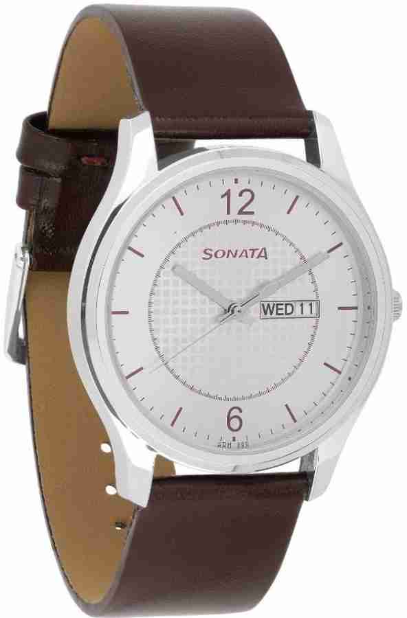 SONATA NP77082SL02W Essentials 2 Analog Watch For Men Buy SONATA NP77082SL02W Essentials 2 Analog Watch For Men NP77082SL02W Online at Best Prices in India Flipkart