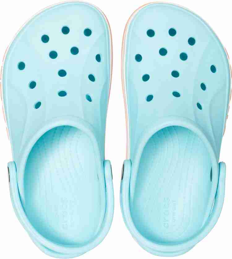 Aqua blue crocs store