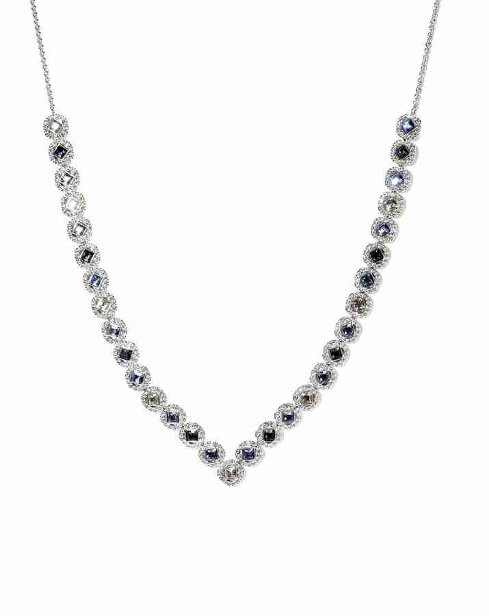 Swarovski angelic sales square necklace