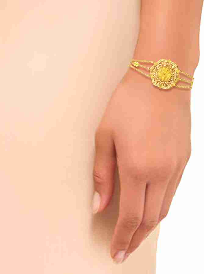 Senco Gold Uphaar Collection Yellow Gold 22kt Bracelet Price in India Buy Senco Gold Uphaar Collection Yellow Gold 22kt Bracelet online at Flipkart