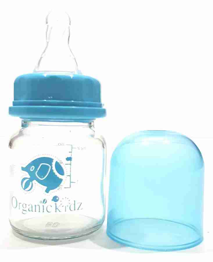 Organic Kidz Little Angle Glass Feeding Bottle for Newborn Baby