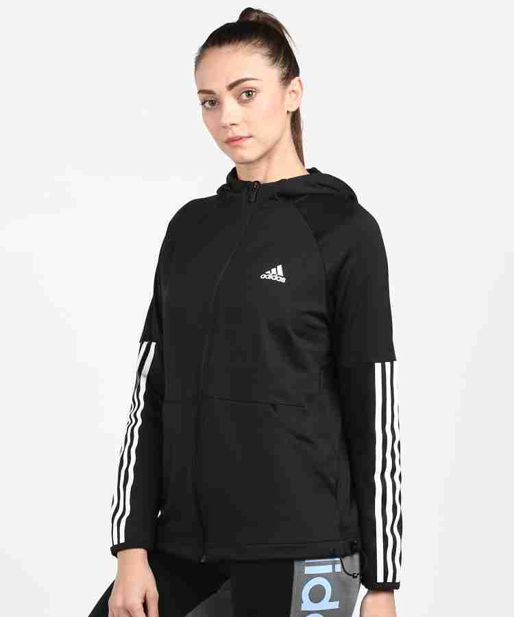 ADIDAS Full Sleeve Solid Women Jacket Buy ADIDAS Full Sleeve Solid Women Jacket Online at Best Prices in India Flipkart