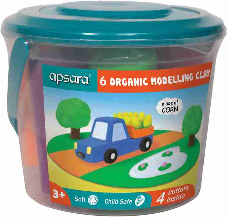 Organic modeling clay clearance