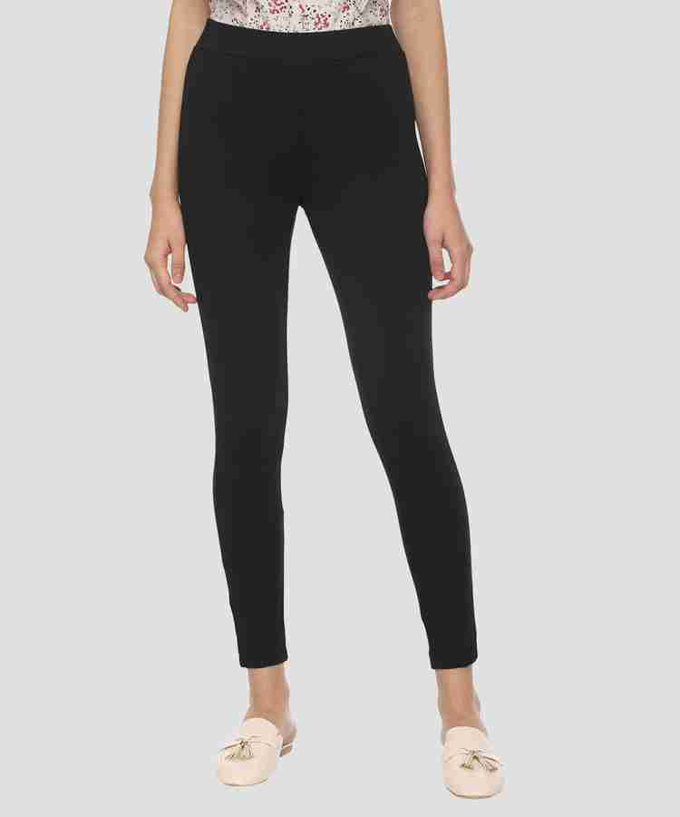 PEOPLE Black Jegging Price in India Buy PEOPLE Black Jegging online at Flipkart