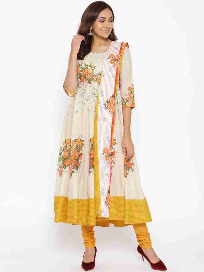 Biba anarkali clearance set