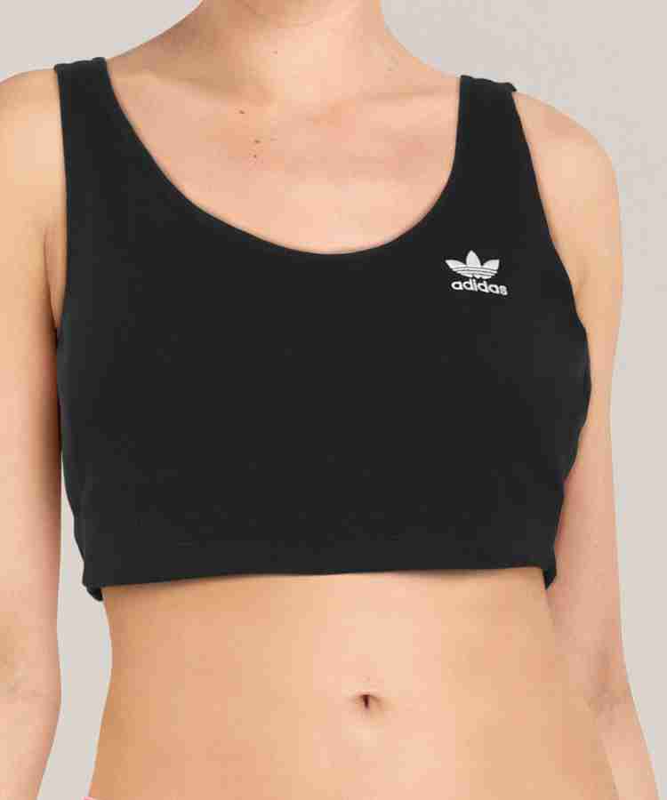 ADIDAS ORIGINALS Sc Cropped Tank Women Sports Non Padded Bra Buy ADIDAS ORIGINALS Sc Cropped Tank Women Sports Non Padded Bra Online at Best Prices in India Flipkart