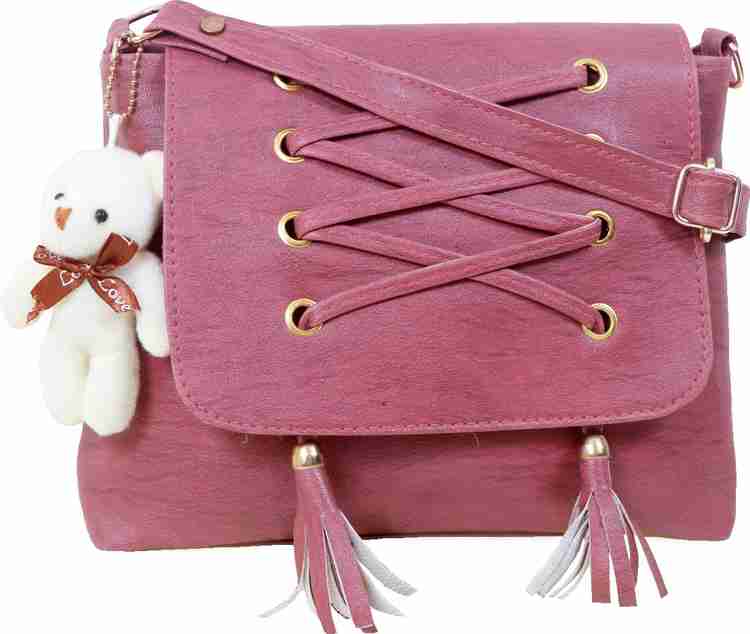Beets Collection Purple Sling Bag Girls Women Shoulder Sling Bags