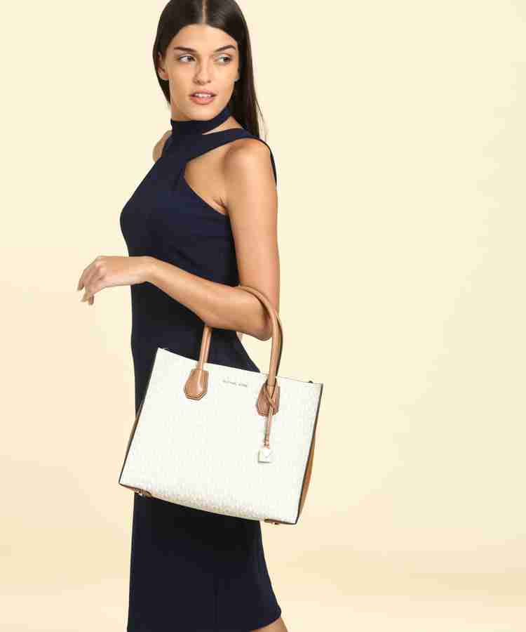 Grey michael kors handbag on sale