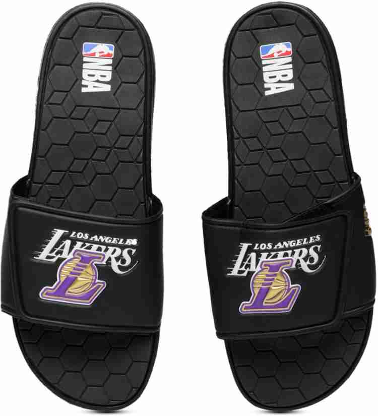 Lakers best sale flip flops