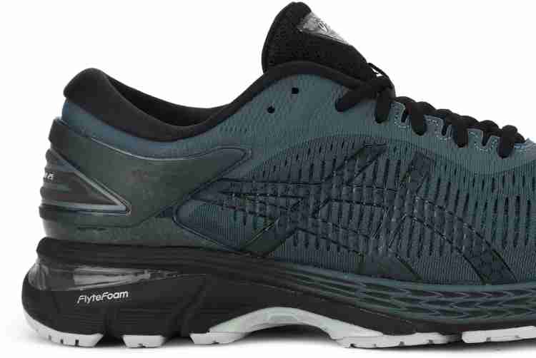 Gel kayano 25 ironclad/black best sale