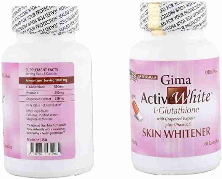 Active White L Glutathione Skin Glow And Radiance ANd Whitener