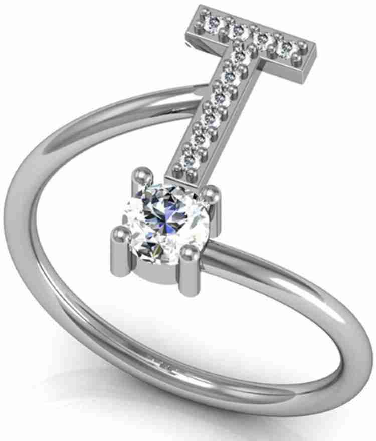 Letter t top ring
