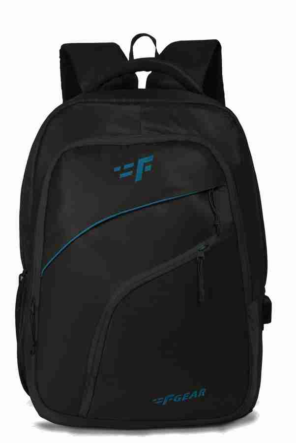 F GEAR Millionaire Doby 36 L Laptop Backpack Black Price in India Flipkart