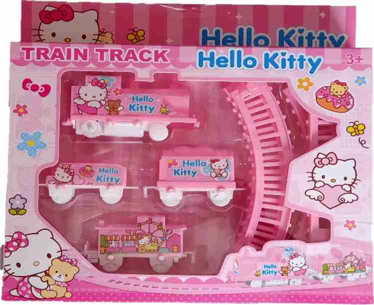 Hello kitty train set new arrivals