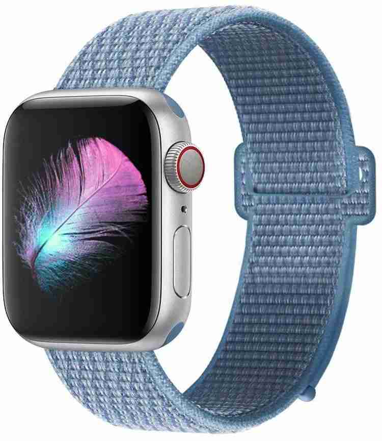 Apple Watch Band Compatible with 42mm 44mm Nylon Sport Loop Smart Watch Strap Price in India Buy Apple Watch Band Compatible with 42mm 44mm Nylon Sport Loop Smart Watch Strap online