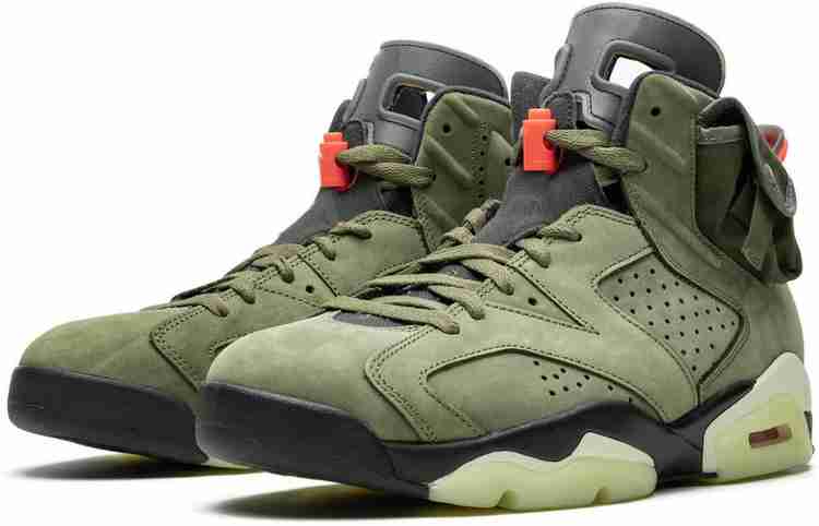 The Lebron Jordan 6 Travis Scott Limited Edition Basketball Shoes 