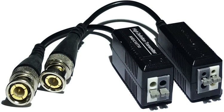ビデオバルン BNCコネクター CAT5 UTP 1チャンネル UTP-202A 1ペア入