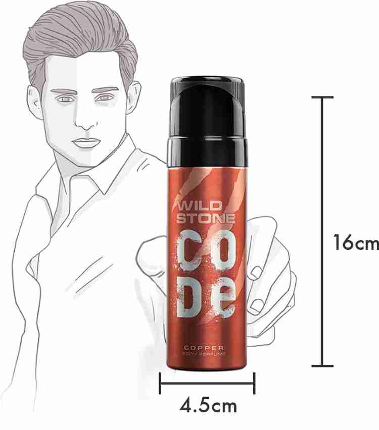 Wild stone code copper sales body perfume