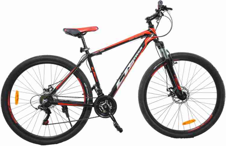 La Sovereign Ecofit Bike For Adults Black Red 29 T Mountain Cycle