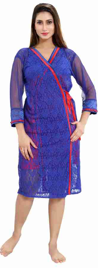 Be You Women Nighty with Robe - Buy Be You Women Nighty with Robe Online at  Best Prices in India