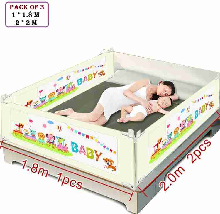 Baby bed guard for king size bed 2025