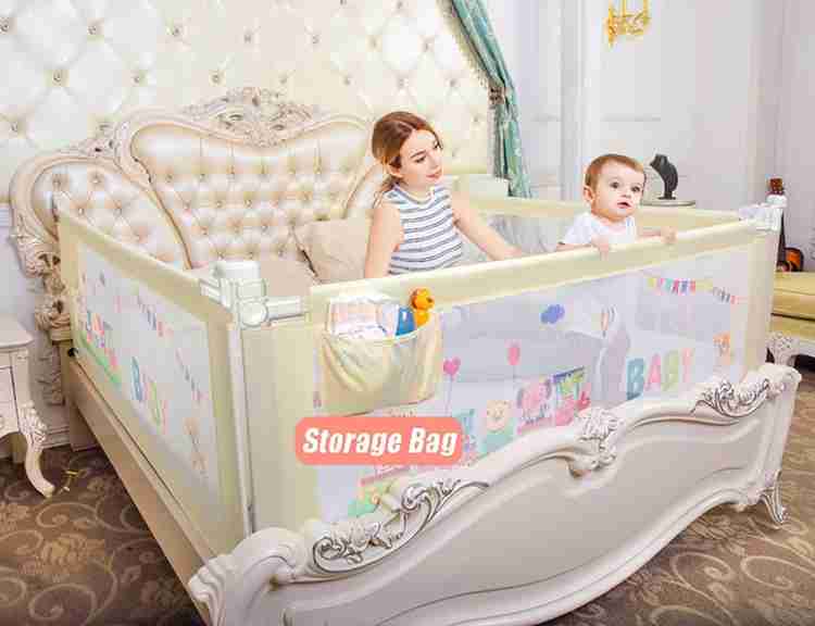 Baby bed best sale fence gate