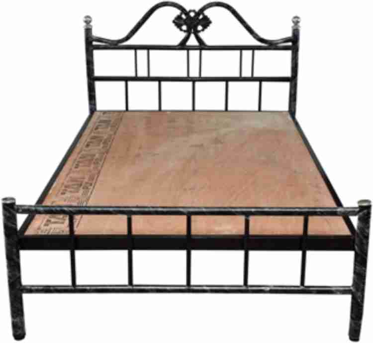 Steel clearance cot double