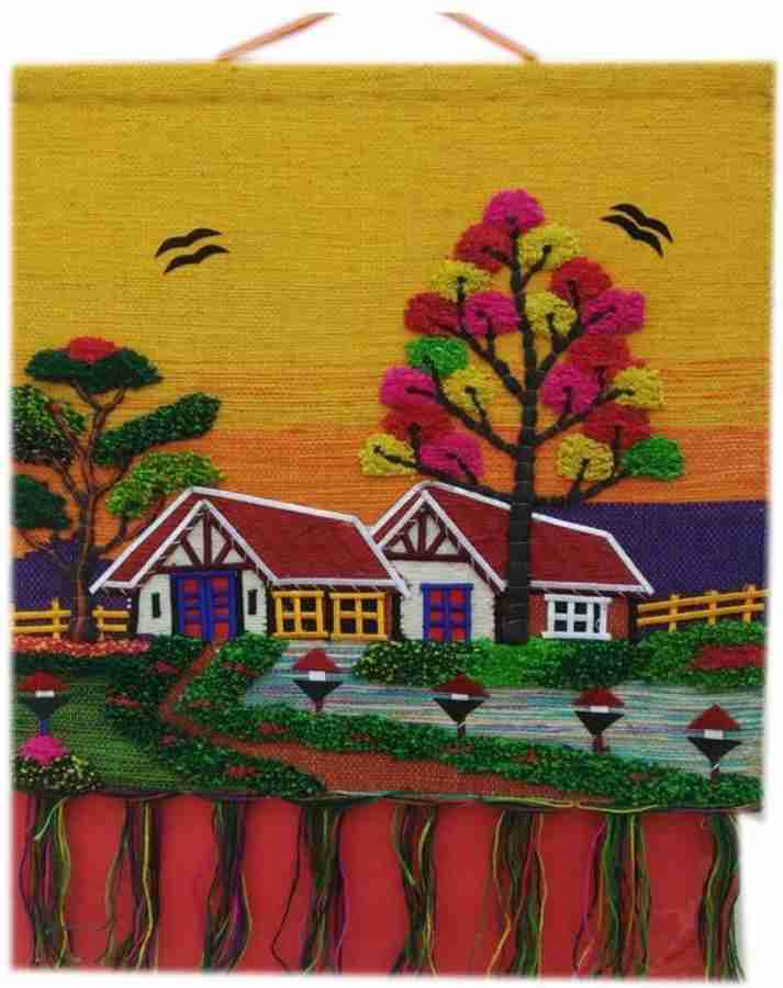 Jute tapestry best sale