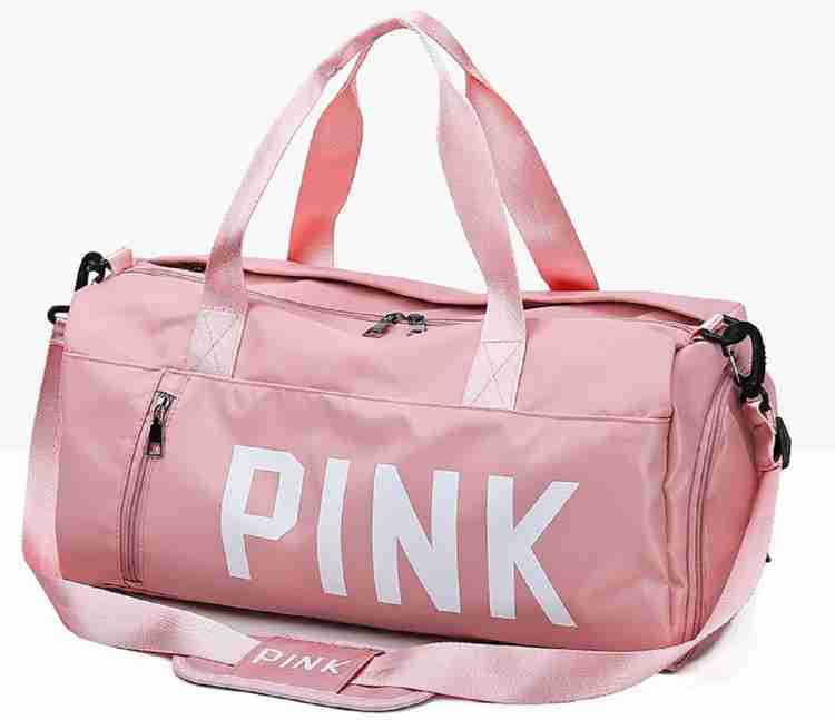 Pink 2025 workout bag