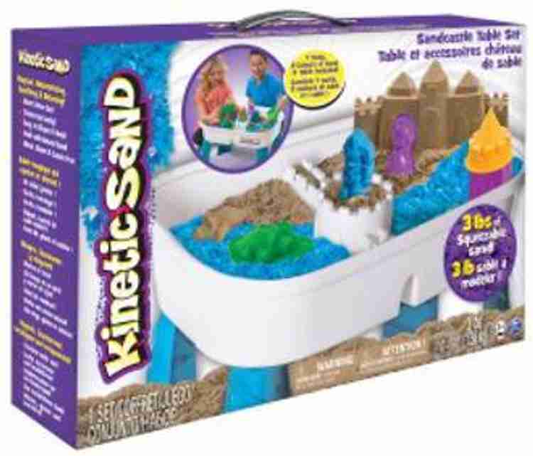 Kinetic sand sandcastle shop table set