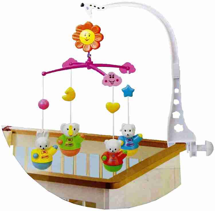 Spinning toy above crib best sale