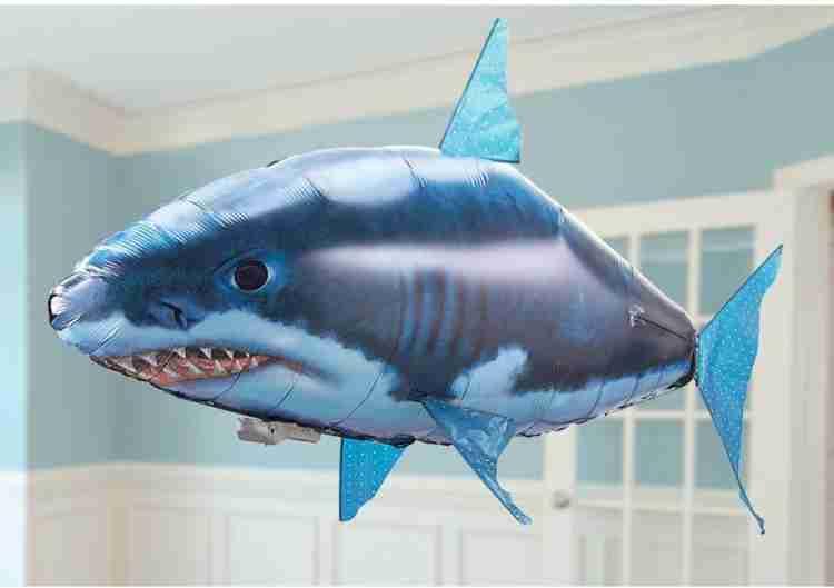 Inflatable shark air swimmer online